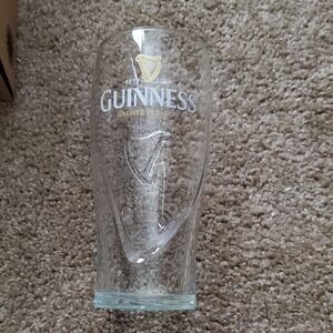 Guinness Clear Pint Glass